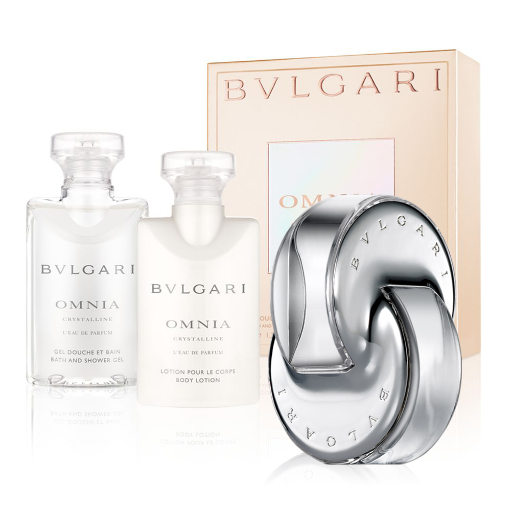 BVLGARI 寶格麗 晶澈女性淡香水40ml(贈晶澈香氛身體組(沐浴膠+身體乳)