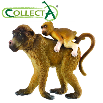 【CollectA】狒狒母子