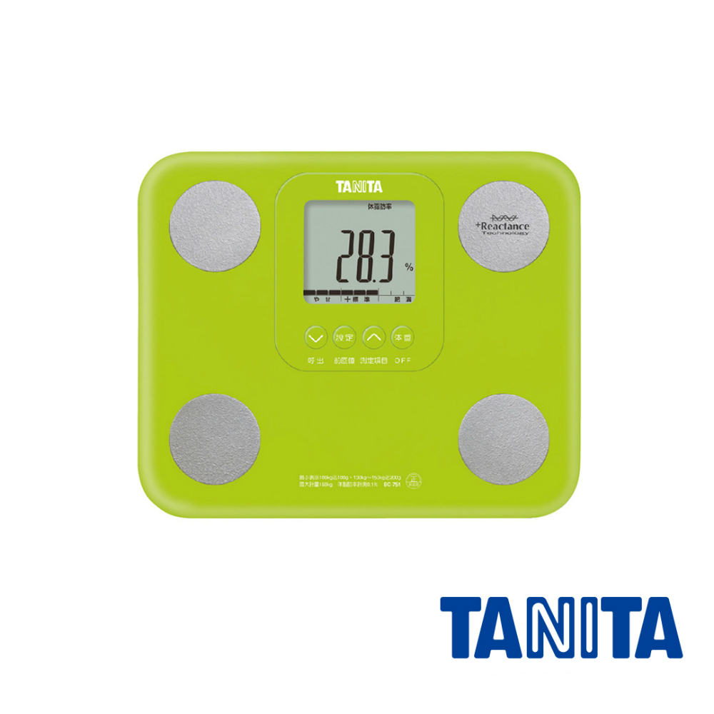 【UH】TANITA - 七合一自動辨識體脂肪計<型號: BC-751>