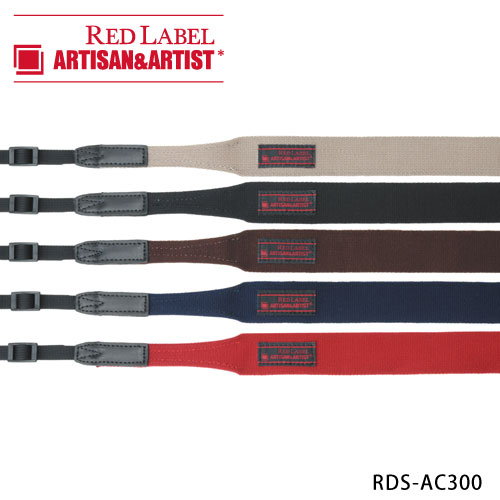RED LABEL 帆布相機背帶 RDS-AC300 by ARTISAN&ARTIST黑色