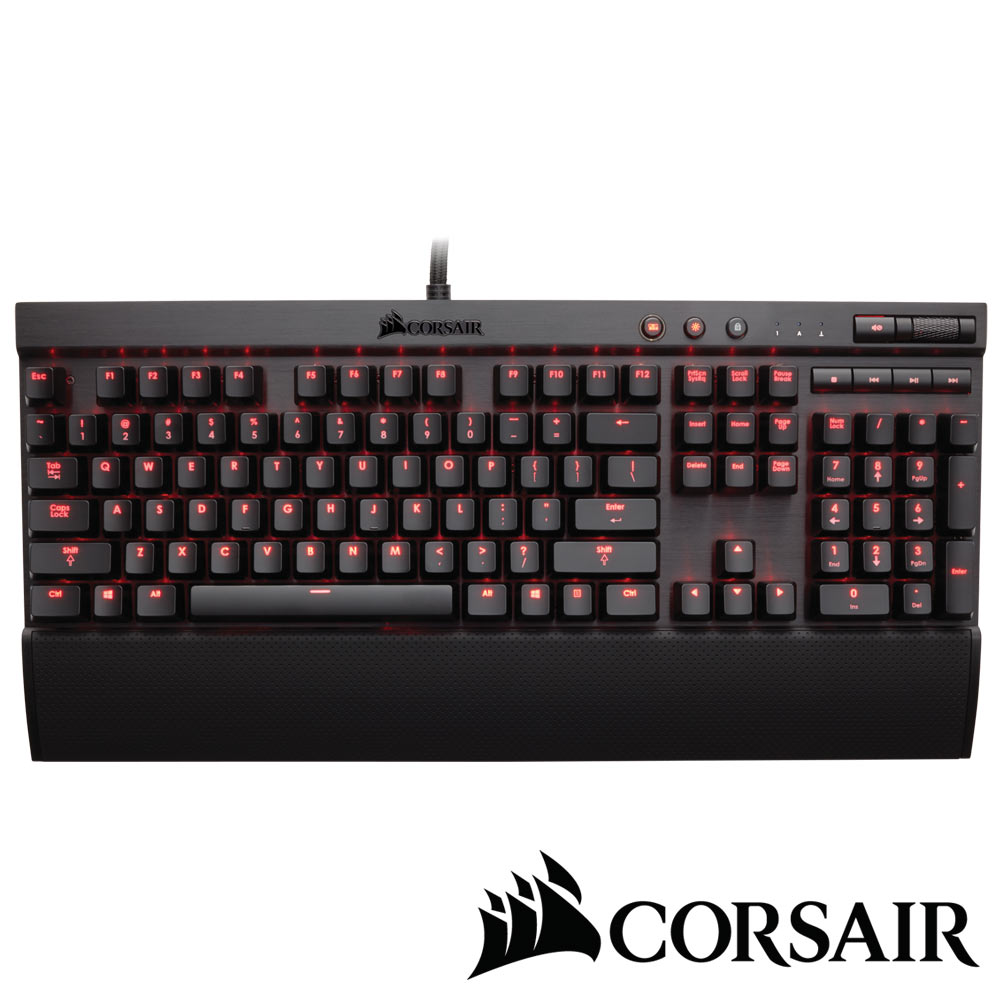CORSAIR Gaming K70機械電競鍵盤-紅軸中文