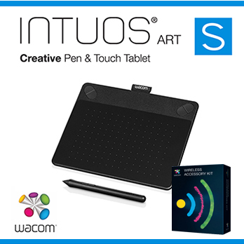 Wacom INTUOS Art Pen & Touch (S) CTH-490 K0-CX 藝術(黑)+ 無限模組