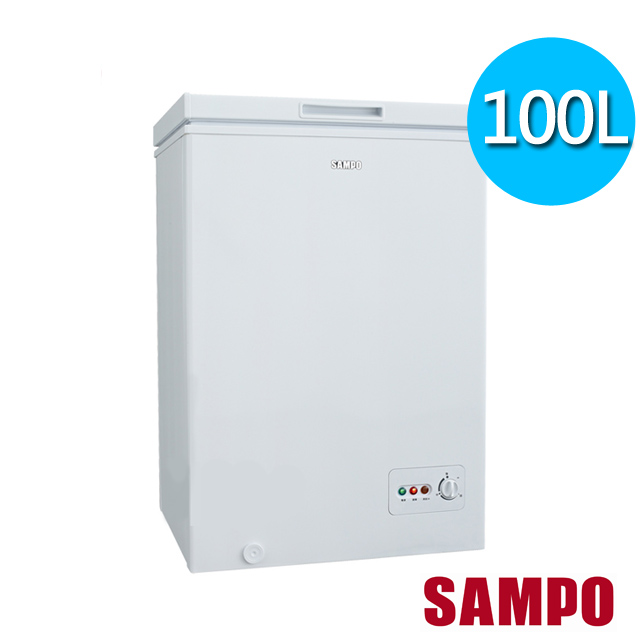 【聲寶SAMPO】 100公升上掀式冷凍櫃 SRF-101