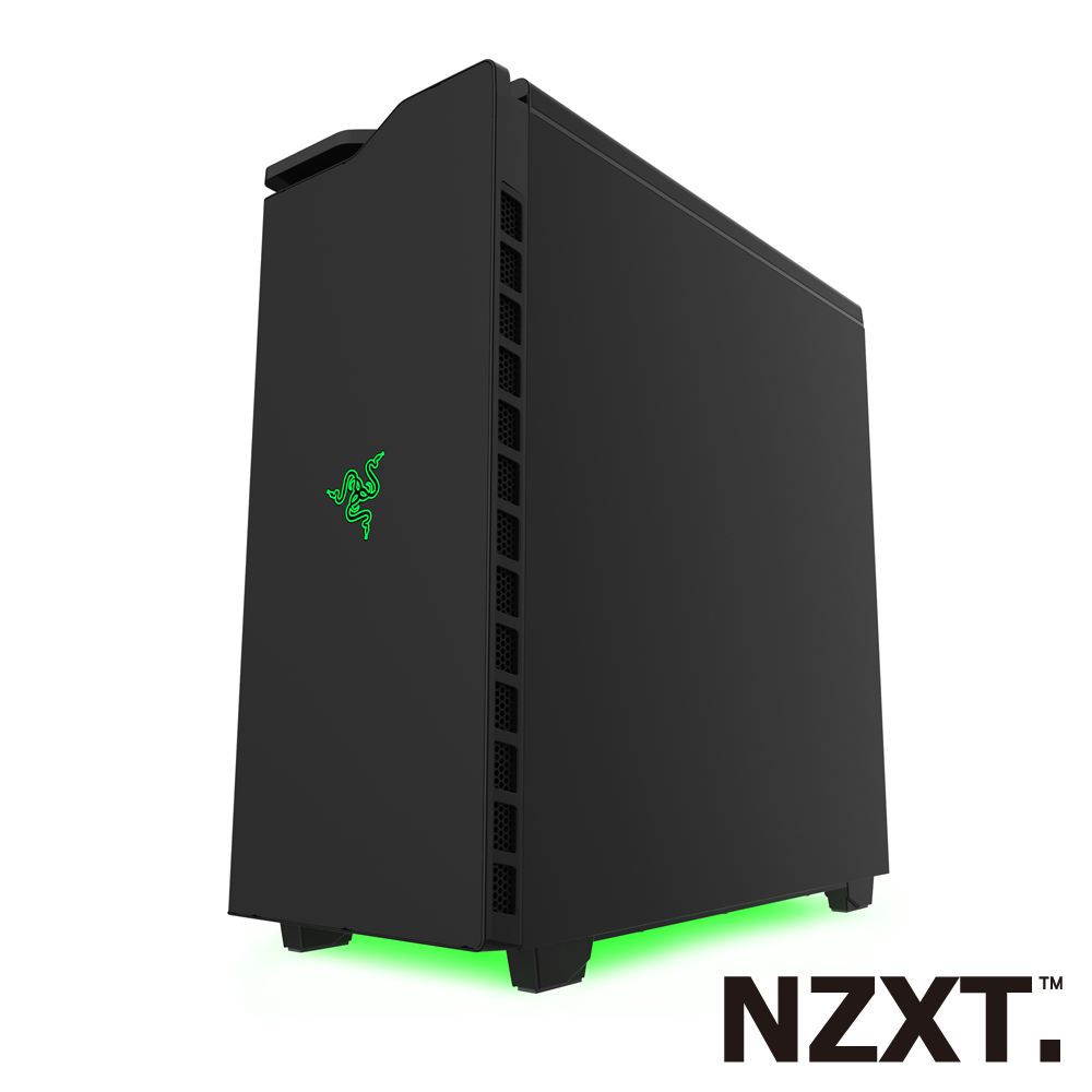 NZXT恩傑 H440 Plus 電腦機殼-Razer 特仕版黑綠