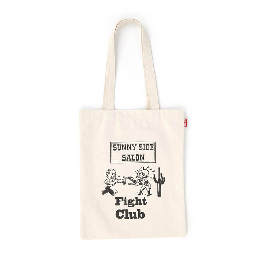 韓國包袋品牌 THE EARTH - FIGHT CLUB ECO BAG 耐磨帆布包系列 圖像包