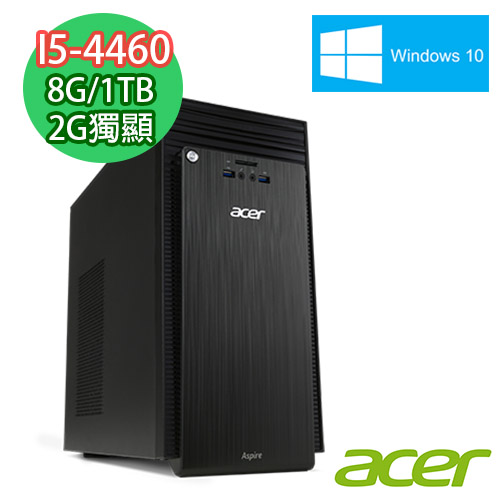 Acer宏碁 TC-705 Intel i5-4460四核 2G獨顯 Win10電腦 (TC-70591011)