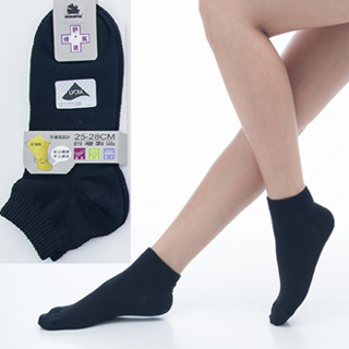 【KEROPPA】可諾帕舒適透氣減臭加大超短襪x黑色兩雙(男女適用)C98005-X