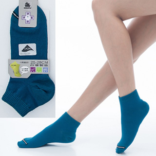 【KEROPPA】可諾帕舒適透氣減臭加大超短襪x土耳其藍兩雙(男女適用)C98005-X土耳其藍