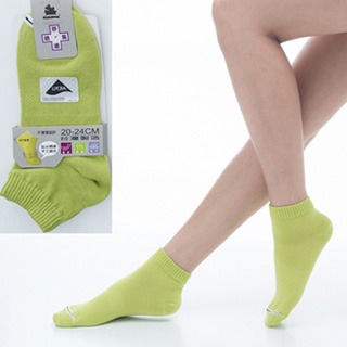 【KEROPPA】可諾帕舒適透氣減臭超短襪x芥末綠兩雙(男女適用)C98005芥末綠