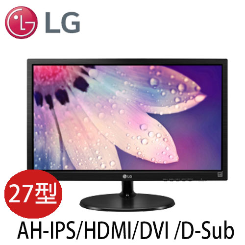 LG樂金 27MP38VQ-B 27型AH-IPS三介面液晶螢幕