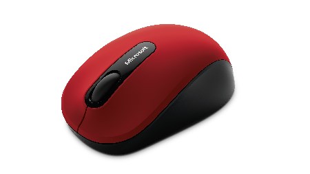 Microsoft Bluetooth? 行動滑鼠 3600（紅）（藍芽4.0）紅