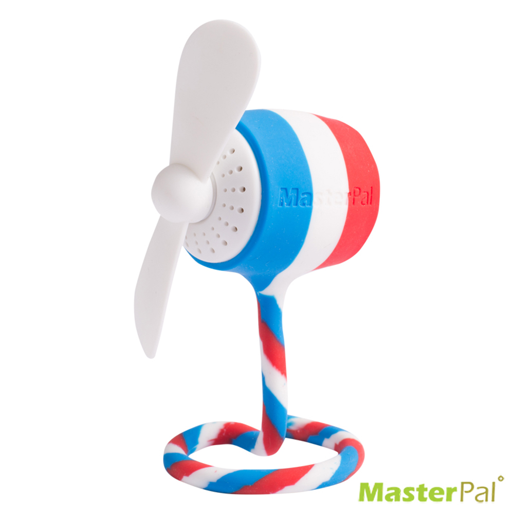 MasterPal TelegoFan 隨身防水多功能風扇 (旗幟特別款)法國國旗