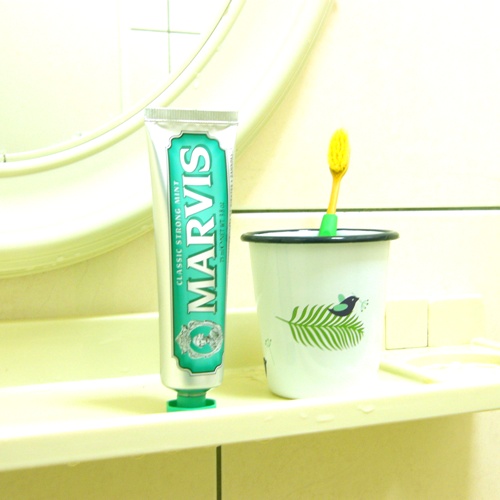 義大利Marvis綠色經典薄荷牙膏75ml(單支)