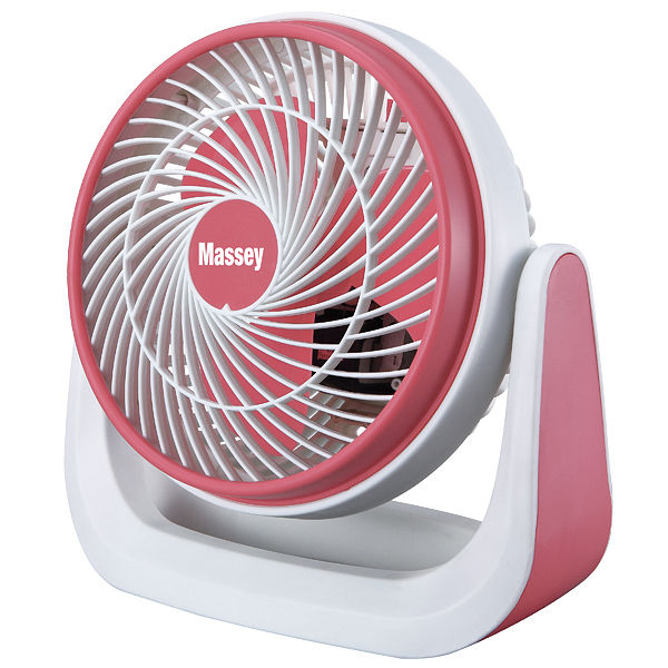 【Massey】9吋馬卡龍循環扇 TF-818A (可選色)粉紅
