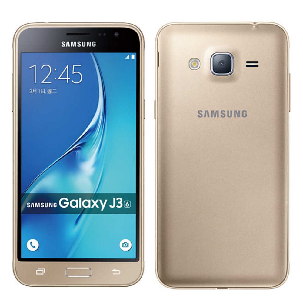 Samsung Galaxy J3 2016版 J320YZ 5吋四核雙卡機(簡配/公司貨)金色