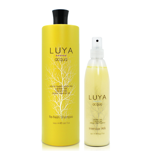 LUYA  Re-fresh  Shampoo 清新疏活頭皮髮浴(1000ml)-送免沖彈力蛋白奶&紙袋