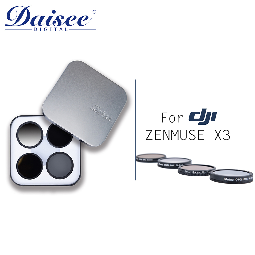 Daisee FOR DJI Zenmuse X3四合一濾鏡組