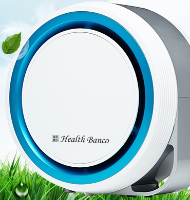 【Health Banco】韓國原裝。健康寶貝空氣清淨器。旗艦款(粉藍)／HB-R1BF2025B