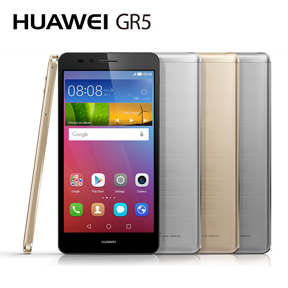 Huawei GR5 八核心5.5吋4G LTE超指感雙卡雙待旗艦機落日金