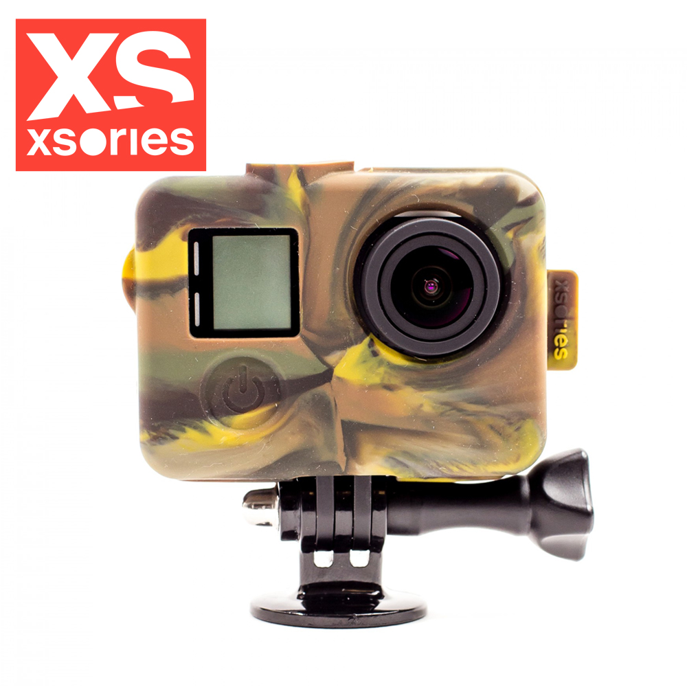 法國XSories SILICONE COVER Lite GoPro Hero4矽膠保護套迷彩