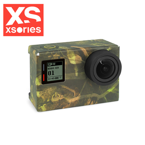 法國XSories XSKIN GoPro Hero4 機身保護貼迷彩