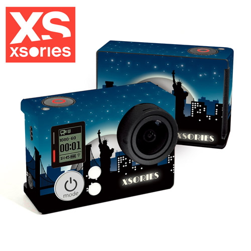 法國XSories XSKIN GoPro Hero4 機身保護貼自由女神