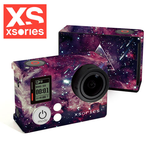 法國XSories XSKIN GoPro Hero4 機身保護貼銀河