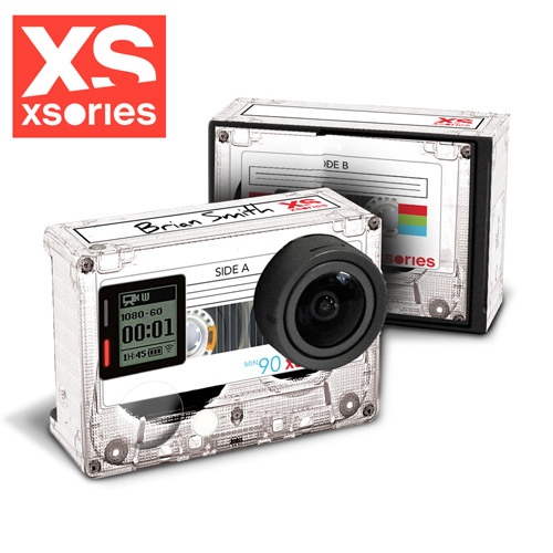 法國XSories XSKIN GoPro Hero4 機身保護貼錄音帶