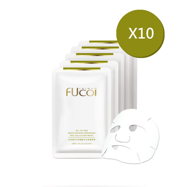 FUcoi藻安美肌 生物纖維全效修護10片