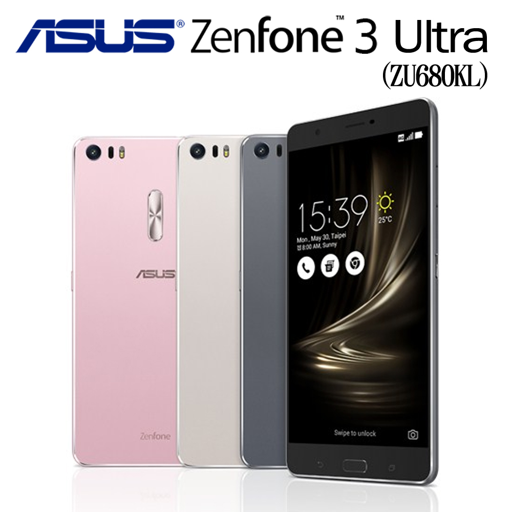 ASUS ZenFone 3 Ultra (ZU680KL )6.8吋4G雙卡機皇(4G/64G版)冰河銀