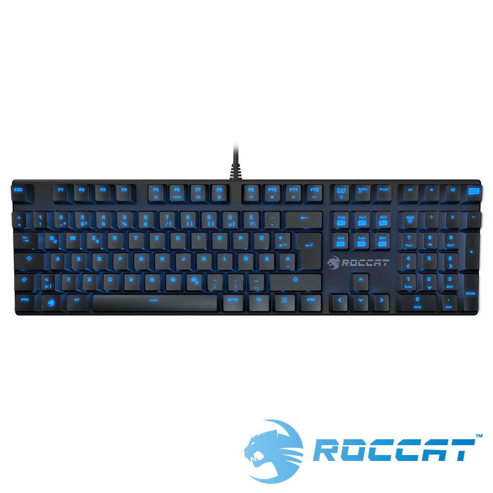 ROCCAT SUORA 電競鍵盤-青軸中文