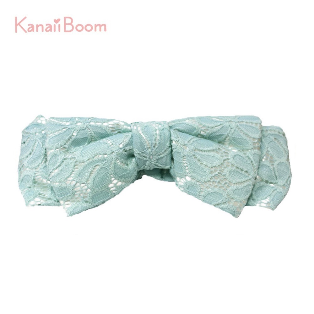 【U】Kanaii Boom - 夢幻蕾絲公主髮帶(四色可選) - 綠色