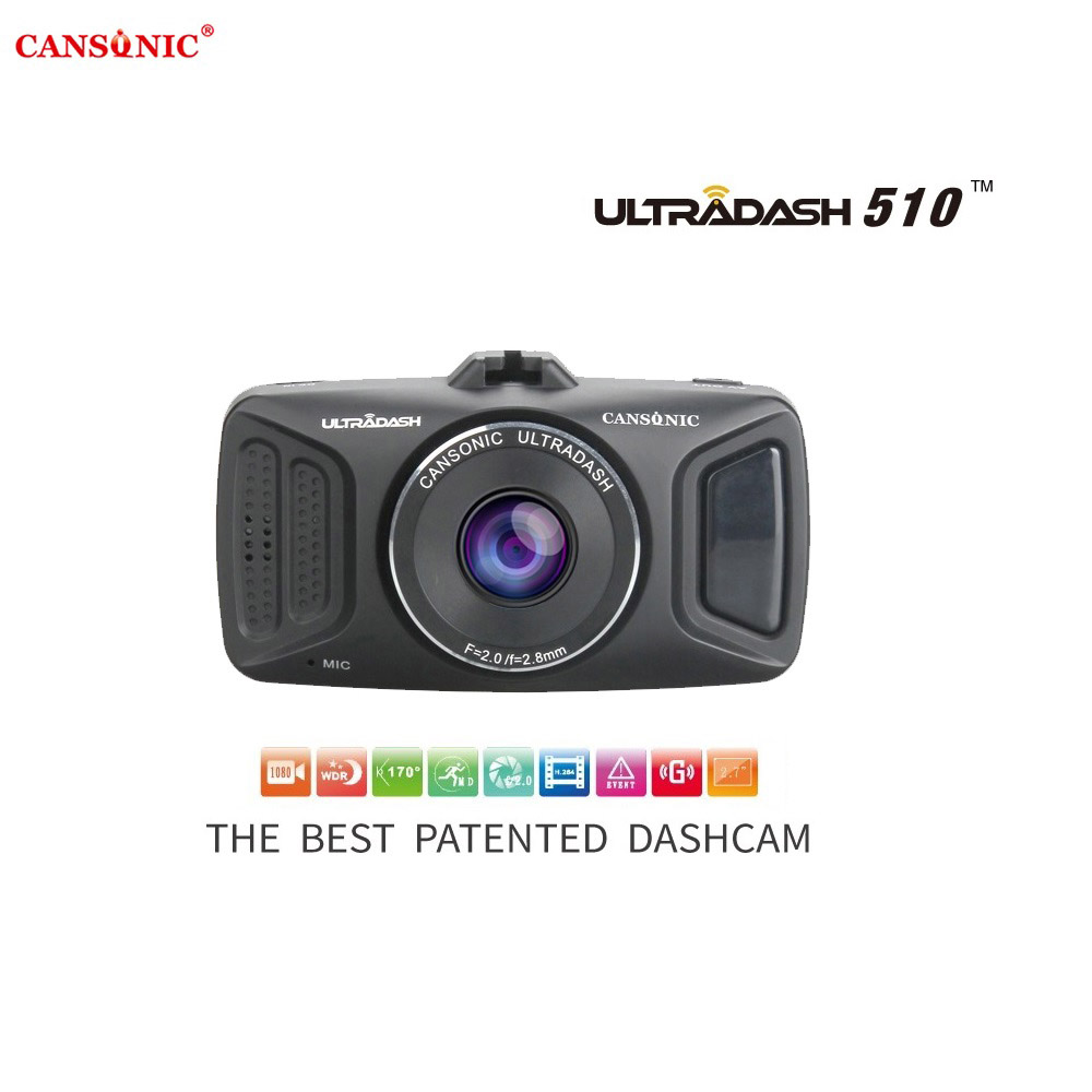 CANSONIC UltraDash 510高畫質行車紀錄器－CAN-510