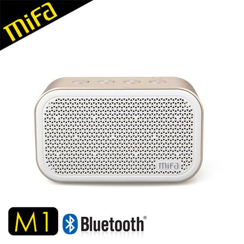 MiFa M1無線藍牙立體聲喇叭晶瑩白