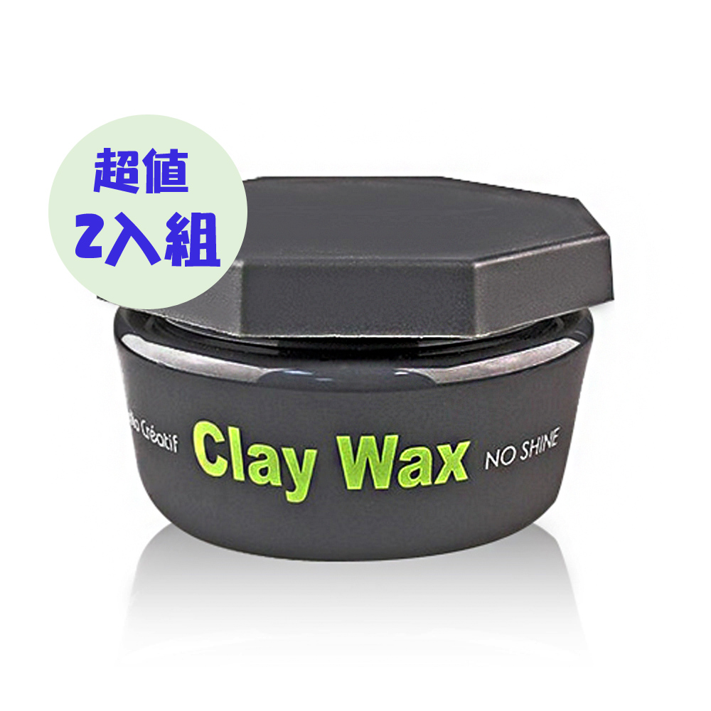 Subtil 莎緹 Clay Wax 凝土/髮蠟100ML(莎貝蒂兒 泥土) 2入組