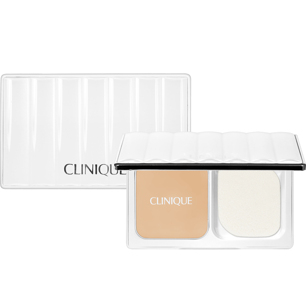 CLINIQUE 倩碧 超完美偽妝粉餅SPF30/PA+++(9g)+盒#62