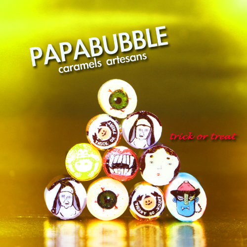 Papabubble-西班牙手工糖(萬聖節款，罐裝，180g) (二罐含運組)