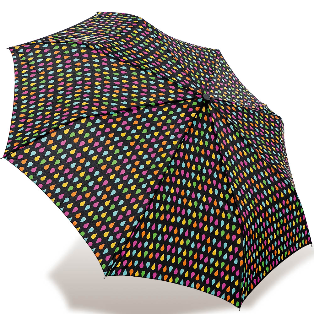 【rainstory】亮彩雨點抗UV隨身自動傘
