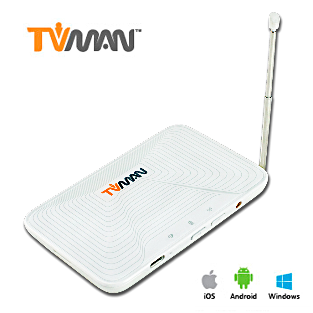 【紐沃科技】TVman WiFi行動版無線數位電視接收器