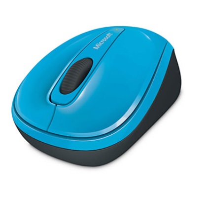 Microsoft 無線行動滑鼠3500 藍色 GMF-00275