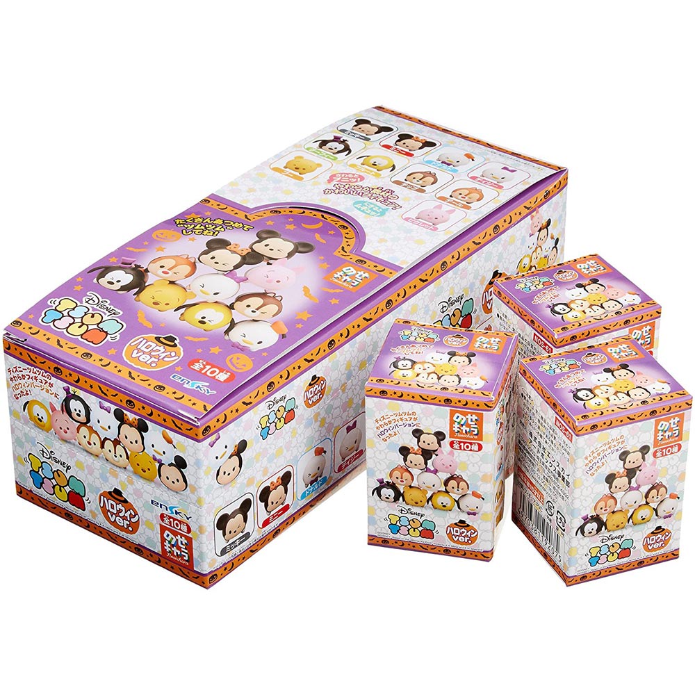 ENSKY 疊疊樂 NOS-61 迪士尼 Tsum Tsum 萬聖節 單入 (3包裝) 隨機出貨 日版