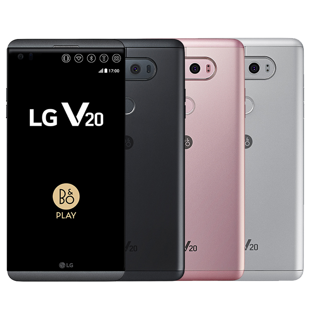 LG V20 廣角雙鏡頭5.7吋影音旗艦雙卡機(4G/64G版)※送保貼+支架※搖滾黑