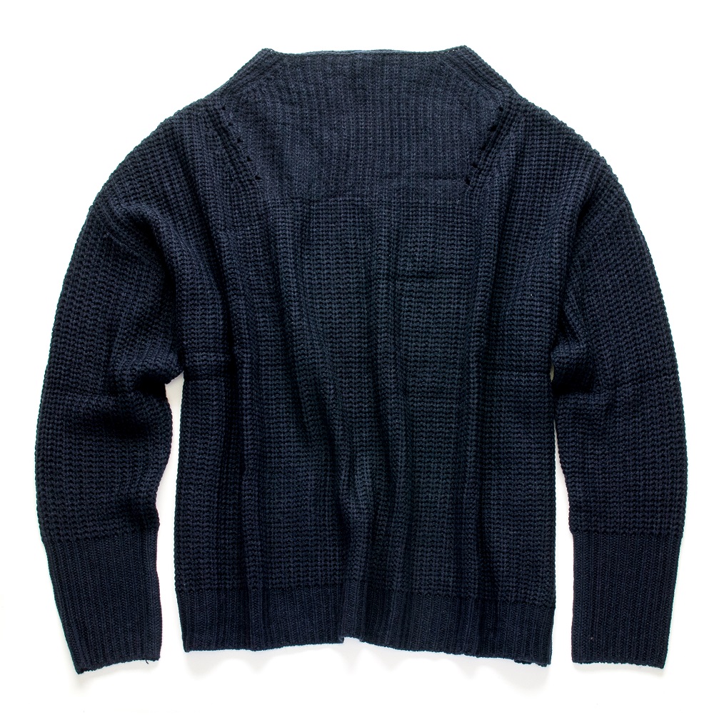 【U】American Bluedeer - 率性寬鬆針織毛衣(女款)FREE - 深藍