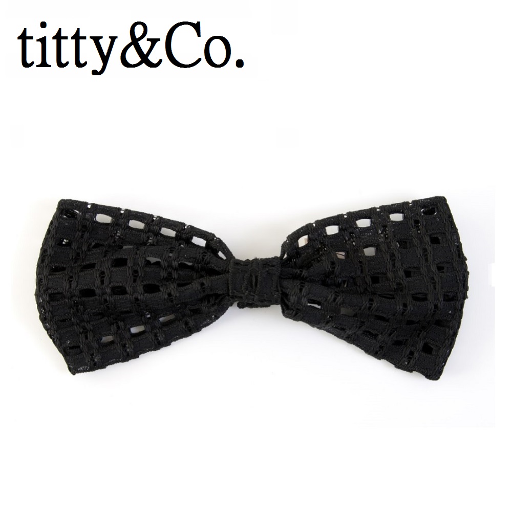 【U】titty&Co. - 氣質甜美蕾絲髮帶(二色可選) - 黑色