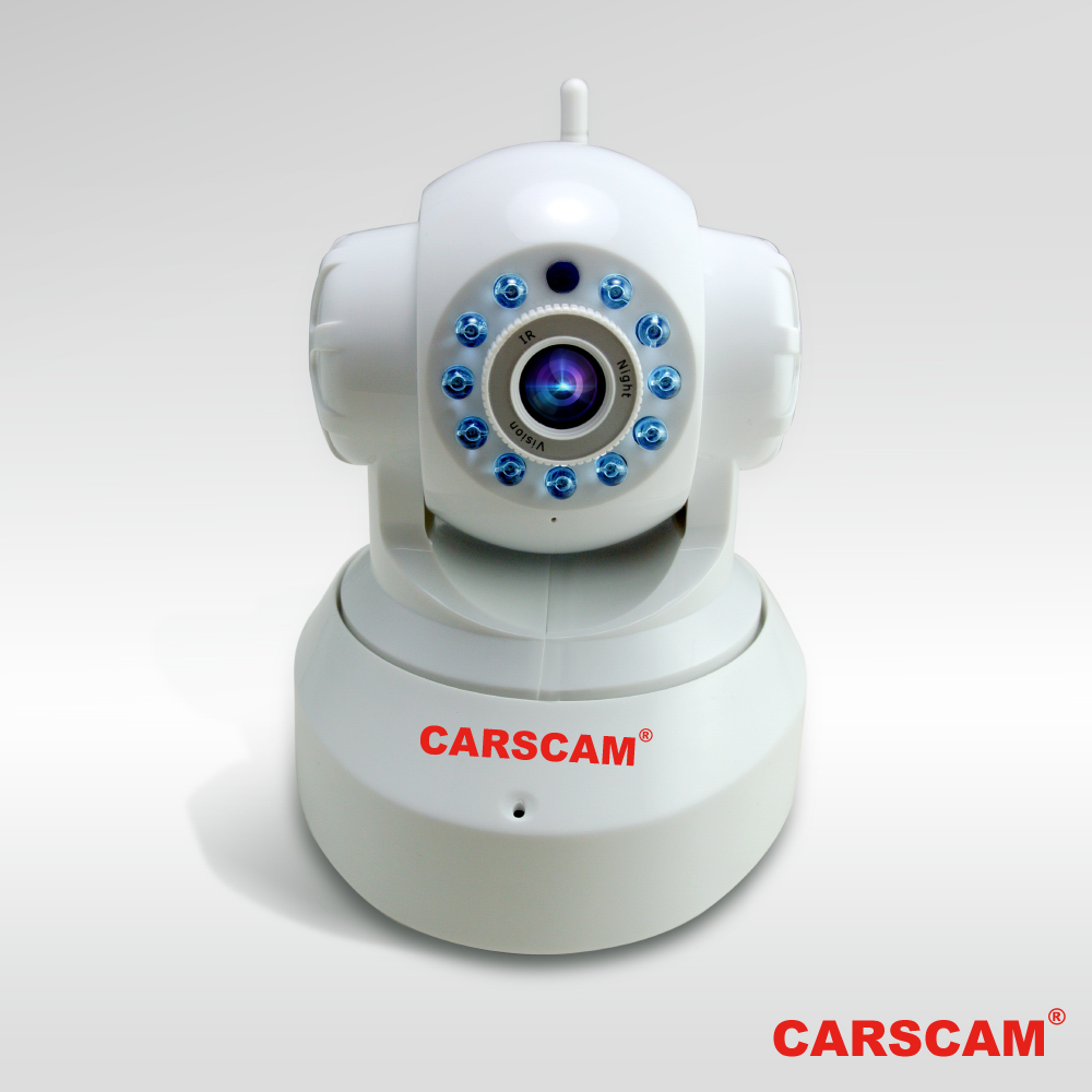CARSCAM 紅外線 HD高畫質/APP遠端觀看/防盜偵測/IP Cam 無線攝影機白
