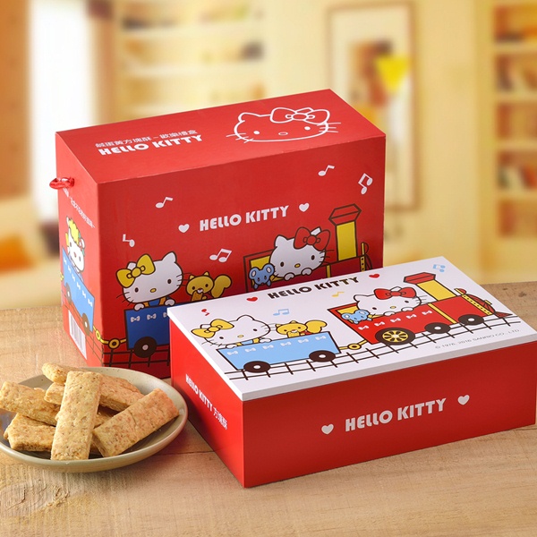 預購《Hello Kitty》芝麻蛋捲禮盒-首選版