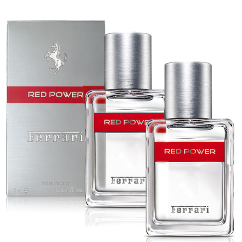 【即期品】Ferrari法拉利 熱力男性淡香水小香(4ml)x3入