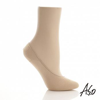 【ASO阿瘦】全掌隱形襪 5 雙組─ 穿在高跟鞋、包鞋裡面別人看不見，妳的美麗小心機～膚