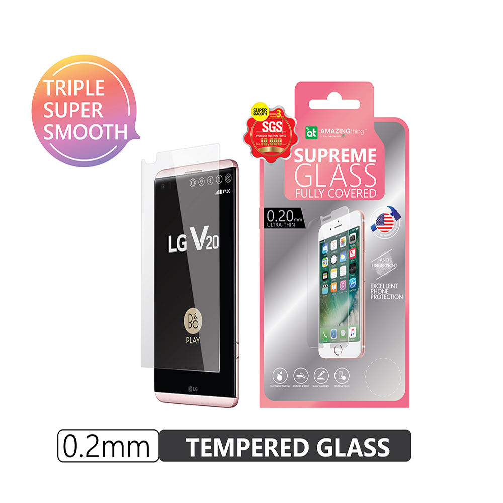 AmazingThing LG V20 高透光強化玻璃保護貼透明