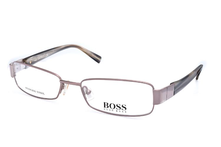 BOSS 義大利製 商務質感 光學眼鏡 0182-VWT咖啡